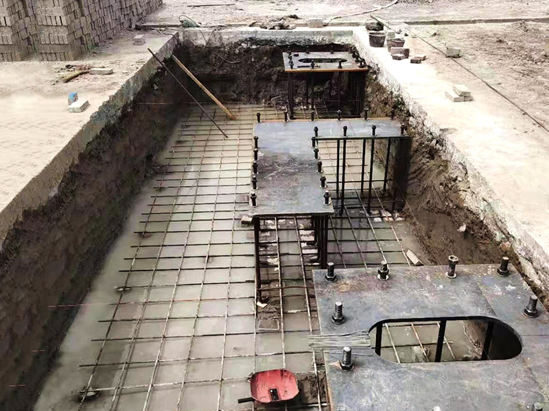 翻模機(jī)預(yù)埋件基礎(chǔ)2