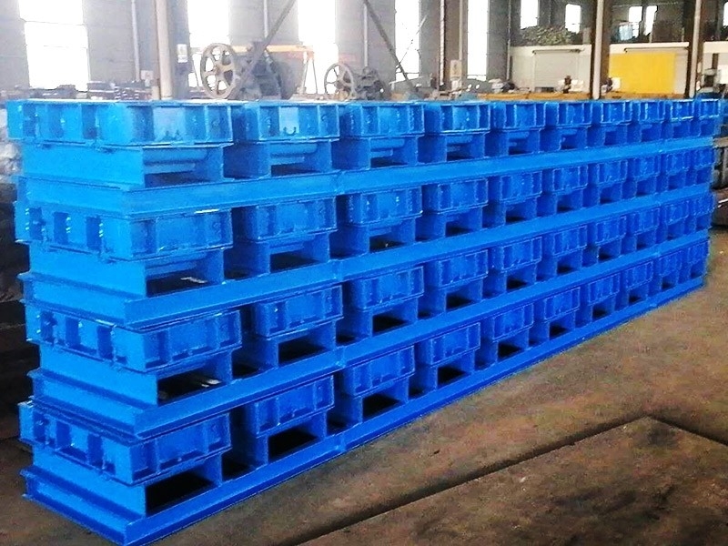 Introduction to the process and production materials of rail sleeper molds